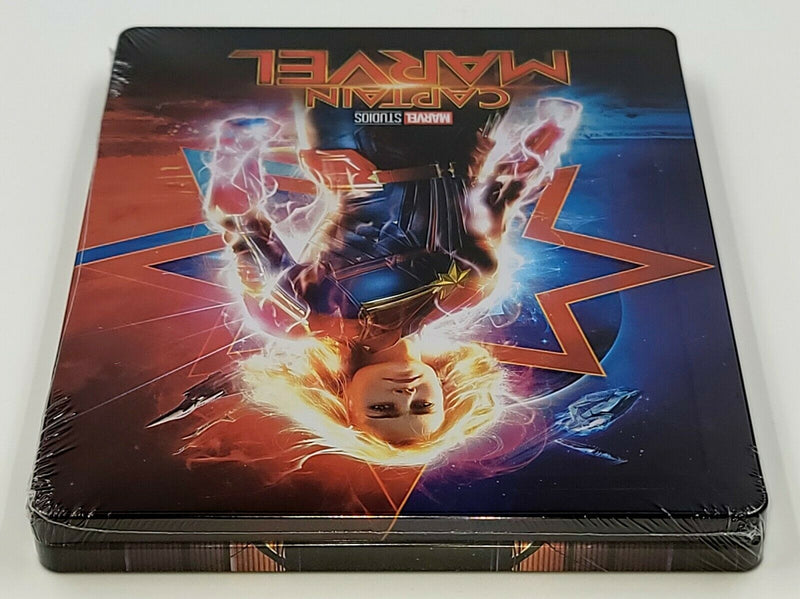 CAPTAIN MARVEL [4K UHD + 2D] Blu-ray STEELBOOK ONLY [THE WeET COLLECTION] NO SLIP