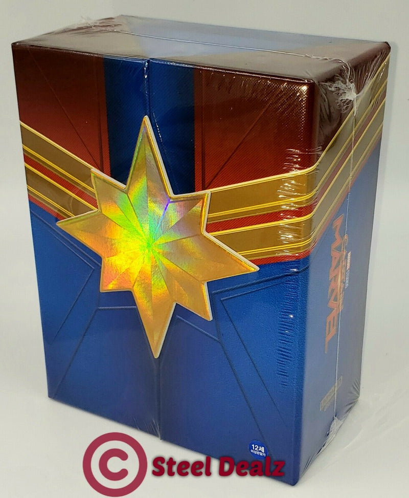 CAPTAIN MARVEL [4K UHD + 2D] Blu-ray STEELBOOK BOXSET [WeET COLLECTION] 1-CLICK EDITION<LOW 