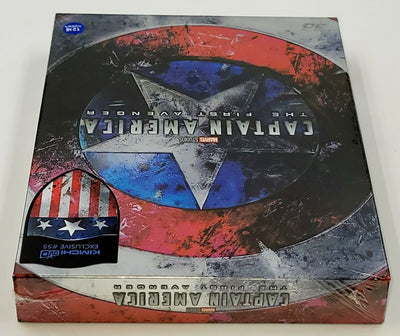 CAPTAIN AMERICA THE FIRST AVENGER [2D + 3D] Blu-ray STEELBOOK [KIMCHIDVD] FS A1