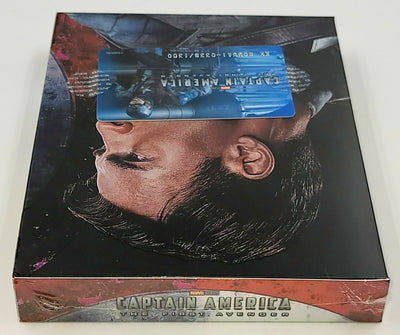 CAPTAIN AMERICA THE FIRST AVENGER [2D + 3D] Blu-ray STEELBOOK [KIMCHIDVD] FS A1