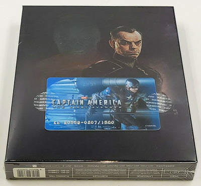 CAPTAIN AMERICA THE FIRST AVENGER [2D + 3D] Blu-ray STEELBOOK [KIMCHIDVD] LENTICULAR