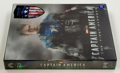 CAPTAIN AMERICA THE FIRST AVENGER [2D + 3D] Blu-ray STEELBOOK [KIMCHIDVD] LENTICULAR