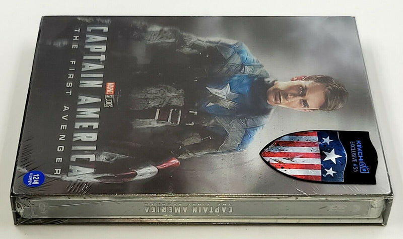 CAPTAIN AMERICA THE FIRST AVENGER [2D + 3D] Blu-ray STEELBOOK [KIMCHIDVD] LENTICULAR