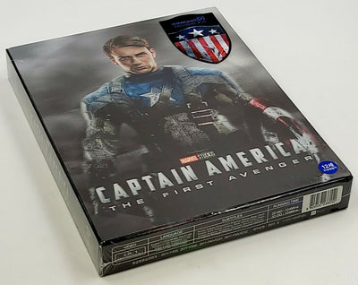 CAPTAIN AMERICA THE FIRST AVENGER [2D + 3D] Blu-ray STEELBOOK [KIMCHIDVD] LENTICULAR