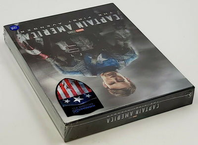 CAPTAIN AMERICA THE FIRST AVENGER [2D + 3D] Blu-ray STEELBOOK [KIMCHIDVD] LENTICULAR