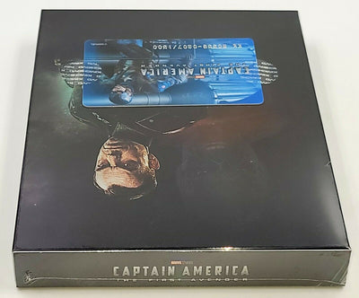 CAPTAIN AMERICA THE FIRST AVENGER [2D + 3D] Blu-ray STEELBOOK [KIMCHIDVD] LENTICULAR