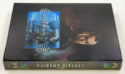 CAPTAIN AMERICA THE FIRST AVENGER [2D + 3D] Blu-ray STEELBOOK [KIMCHIDVD] LENTICULAR