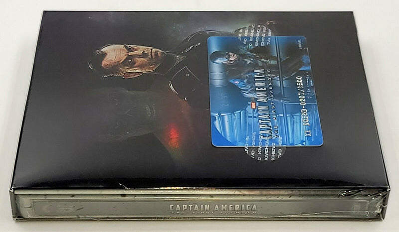 CAPTAIN AMERICA THE FIRST AVENGER [2D + 3D] Blu-ray STEELBOOK [KIMCHIDVD] LENTICULAR