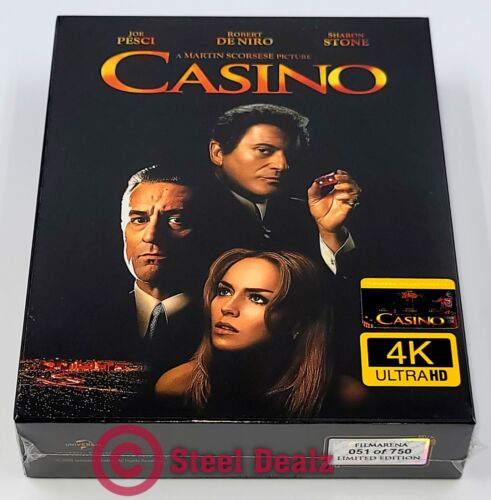 CASINO [4K UHD + 2D] Blu-ray STEELBOOK [FILMARENA] XL FULLSLIP <