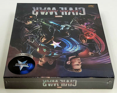 CAPTAIN AMERICA CIVIL WAR [2D + 3D] Blu-ray STEELBOOK [NOVAMEDIA] FULLSLIP A