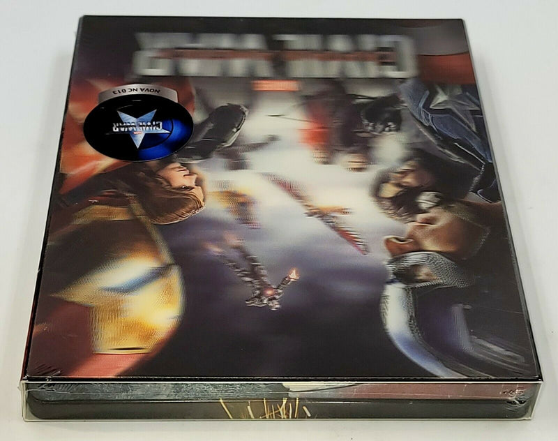 CAPTAIN AMERICA CIVIL WAR [2D + 3D] Blu-ray STEELBOOK [NOVAMEDIA] LENTICULAR