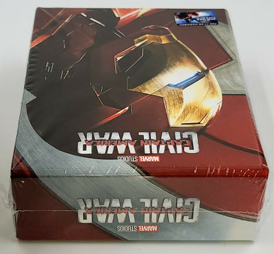 CAPTAIN AMERICA: CIVIL WAR [2D + 3D] Blu-ray STEELBOOK SET [FILMARENA] HARDBOX