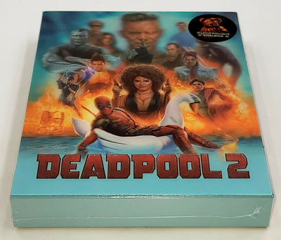 DEADPOOL 2 [4K UHD + 2D] Blu-ray STEELBOOK [BLUFANS] DOUBLE LENTICULAR