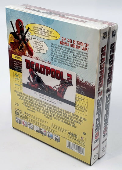 DEADPOOL 2 Blu-ray STEELBOOK SET [THE WeET COLLECTION] 1-CLICK EDITION <#0002s>