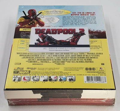 DEADPOOL 2 Blu-ray STEELBOOK SET [THE WeET COLLECTION] 1-CLICK EDITION <#0002s>