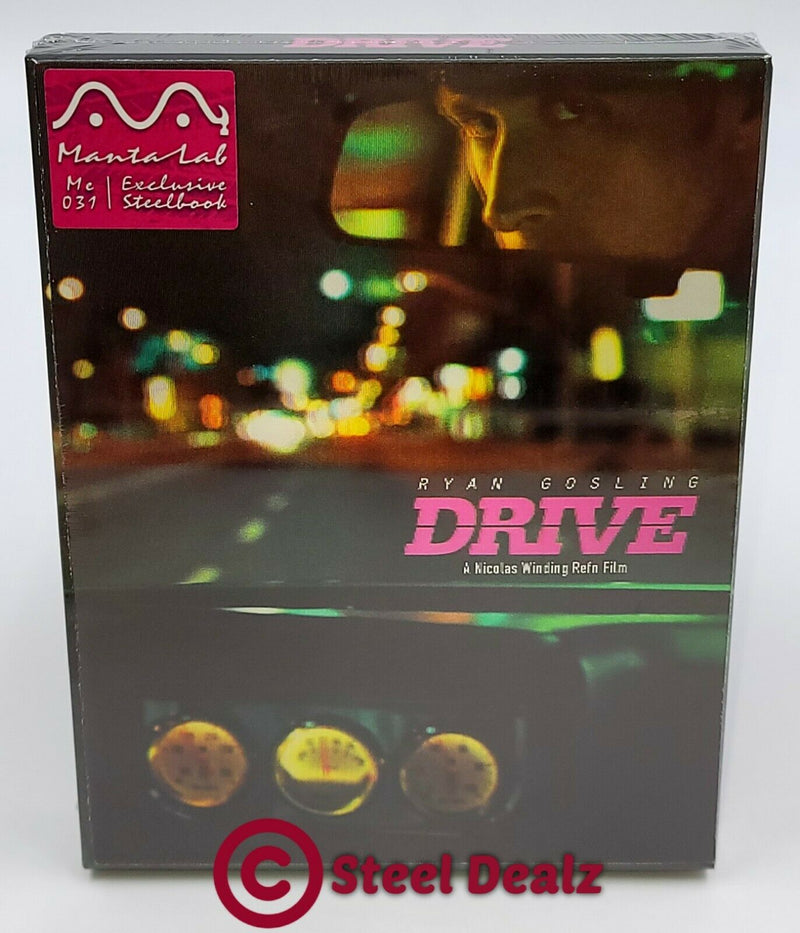 DRIVE Blu-ray STEELBOOK [MANTA LAB] DOUBLE LENTICULAR<