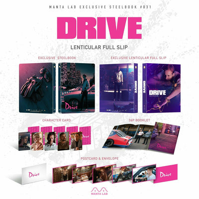 DRIVE Blu-ray STEELBOOK BOXSET [MANTA LAB] 1-CLICK EDITION