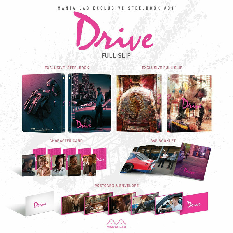 DRIVE Blu-ray STEELBOOK BOXSET [MANTA LAB] 1-CLICK EDITION