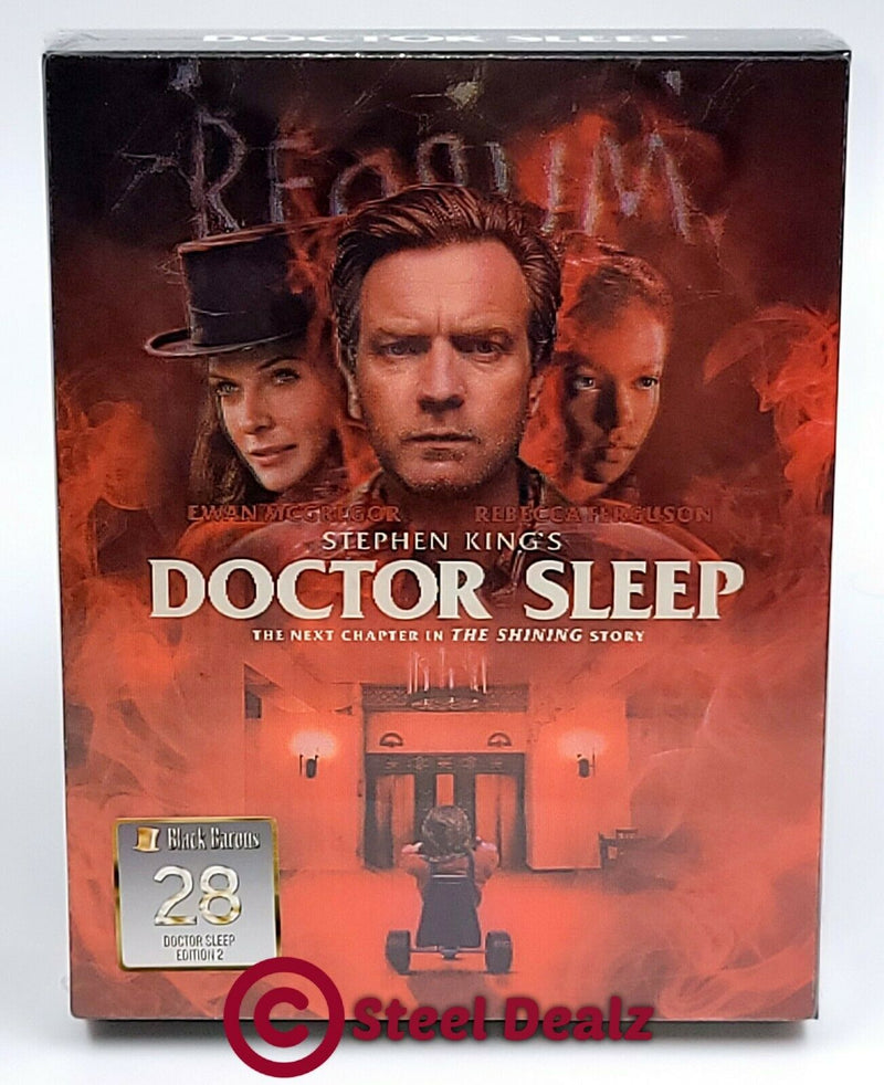 DOCTOR SLEEP Blu-ray STEELBOOK [BLACK BARONS] [FILMARENA] XL LENTICULAR