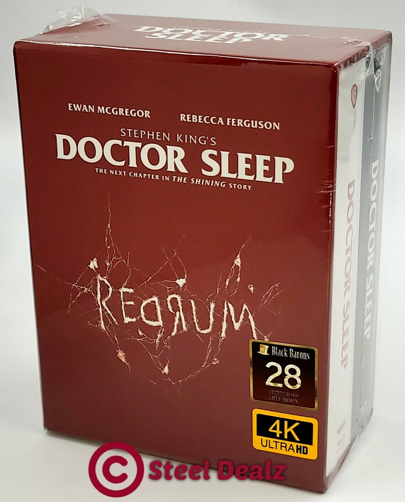 DOCTOR SLEEP [4K UHD + 2D] Blu-ray STEELBOOK SET [BLACK BARONS] [FILMARENA] HARDBOX EDITION 