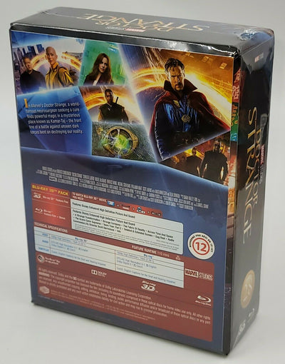 DOCTOR STRANGE [2D + 3D] Blu-ray STEELBOOK SET [FILMARENA] HARDBOX