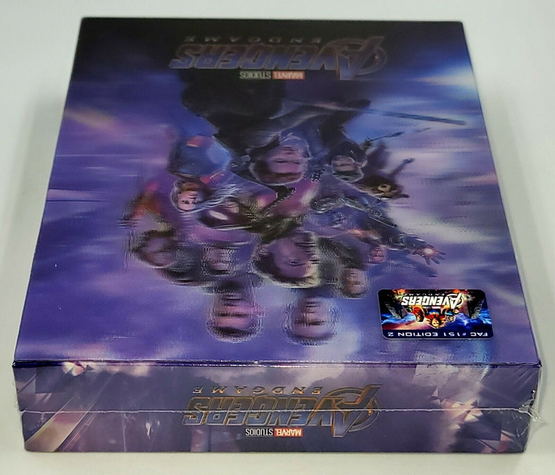 AVENGERS ENDGAME [2D + 3D] Blu-ray STEELBOOK [FILMARENA] XL LENTICULAR