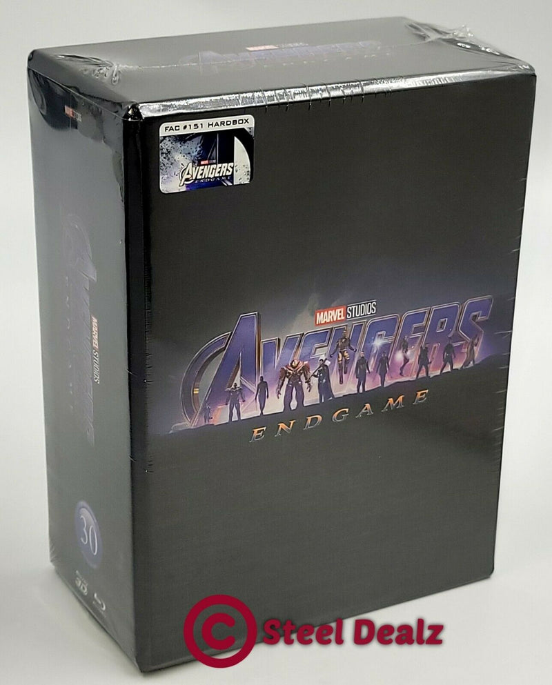 AVENGERS ENDGAME [2D + 3D] Blu-ray STEELBOOK SET [FILMARENA] HARDBOX