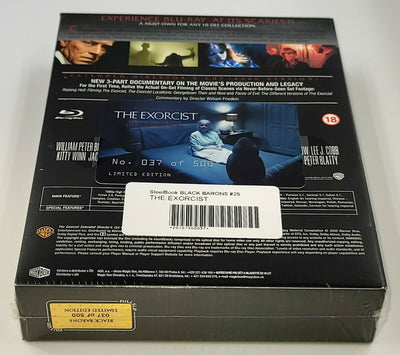 THE EXORCIST Blu-ray STEELBOOK [BLACK BARONS] [FILMARENA] XL LENTICULAR <#037/500>