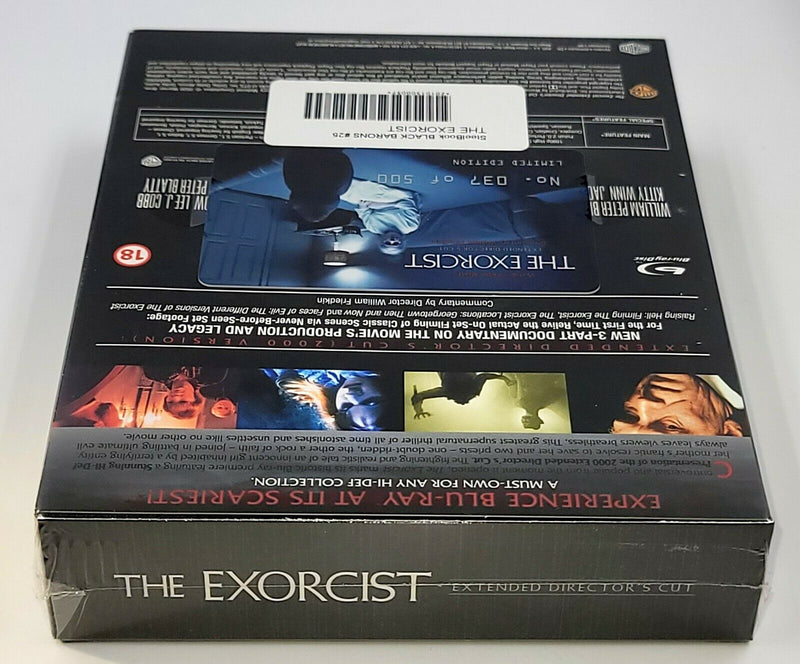 THE EXORCIST Blu-ray STEELBOOK [BLACK BARONS] [FILMARENA] XL LENTICULAR <