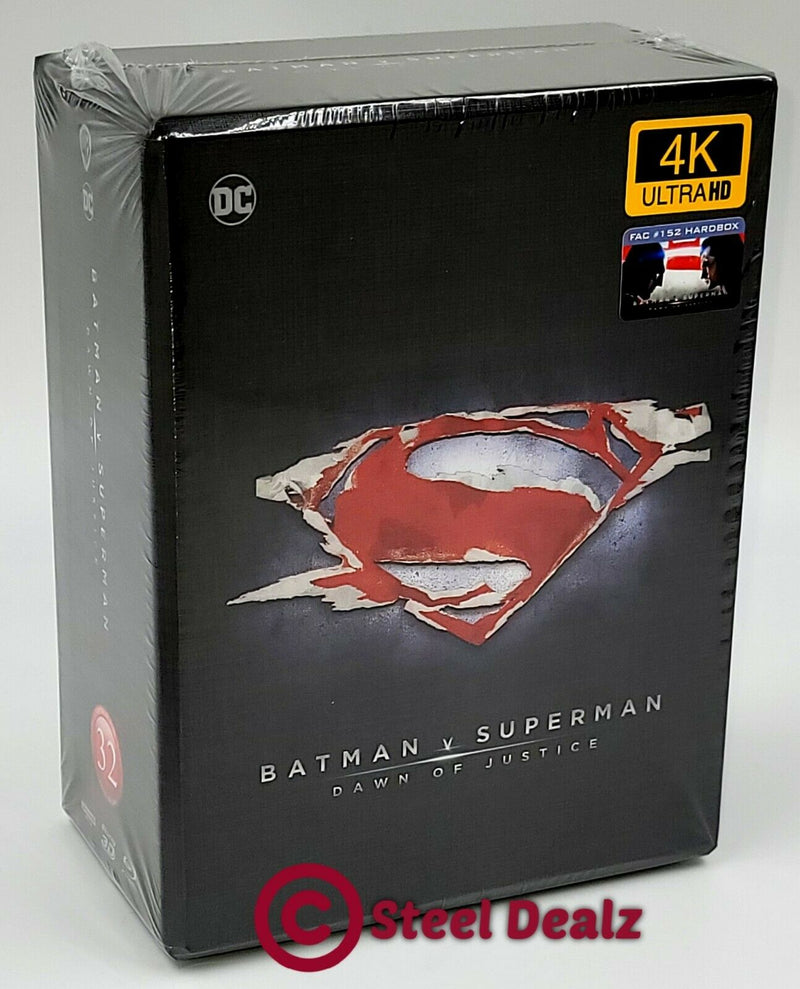 BATMAN v SUPERMAN DAWN OF JUSTICE (EMPTY BOXSET) **NO STEELBOOK / NO BLU-RAY DISCS** [FILMARENA]