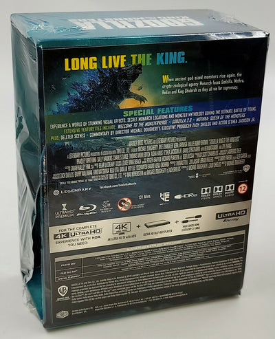 GODZILLA: KING OF THE MONSTERS (EMPTY BOX) **NO STEELBOOK / NO BLU-RAY DISCS** [FILMARENA]