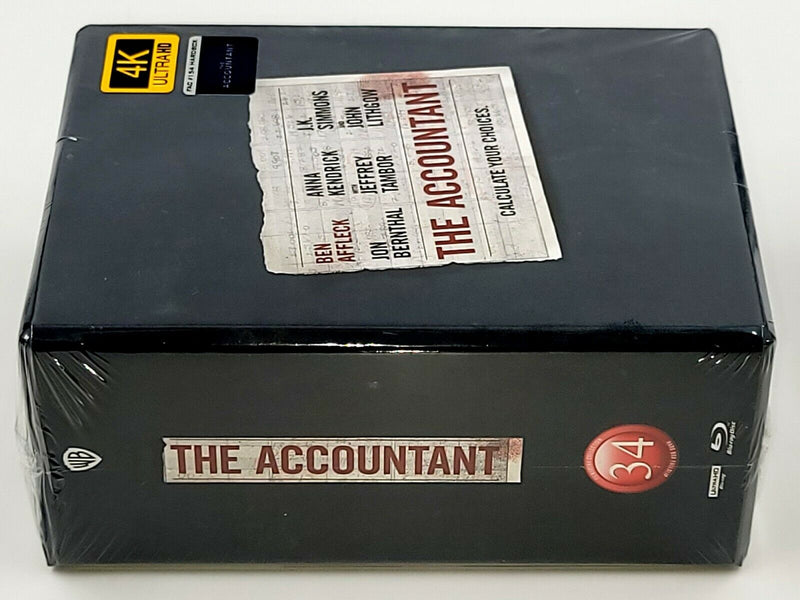 THE ACCOUNTANT (EMPTY BOXSET) **NO STEELBOOK / NO BLU-RAY DISCS** [FILMARENA]