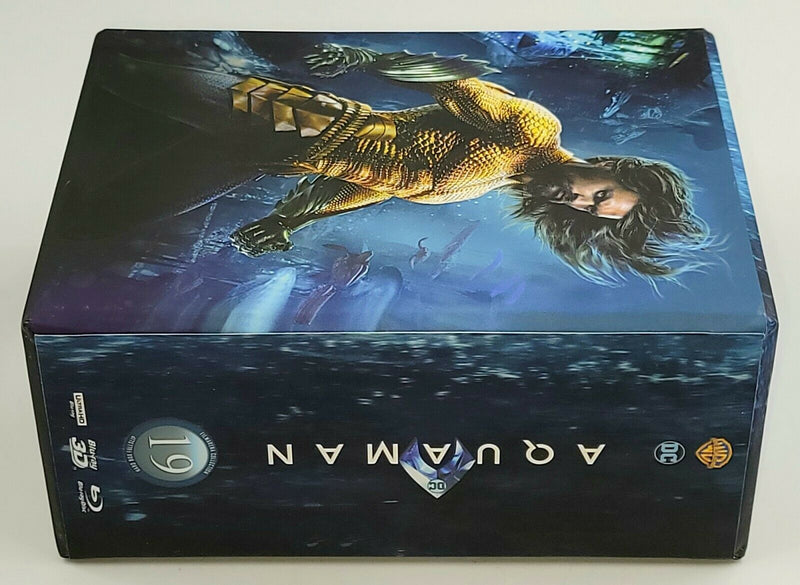 AQUAMAN (EMPTY BOXSET) **NO STEELBOOK / NO BLU-RAY DISCS** [FILMARENA]