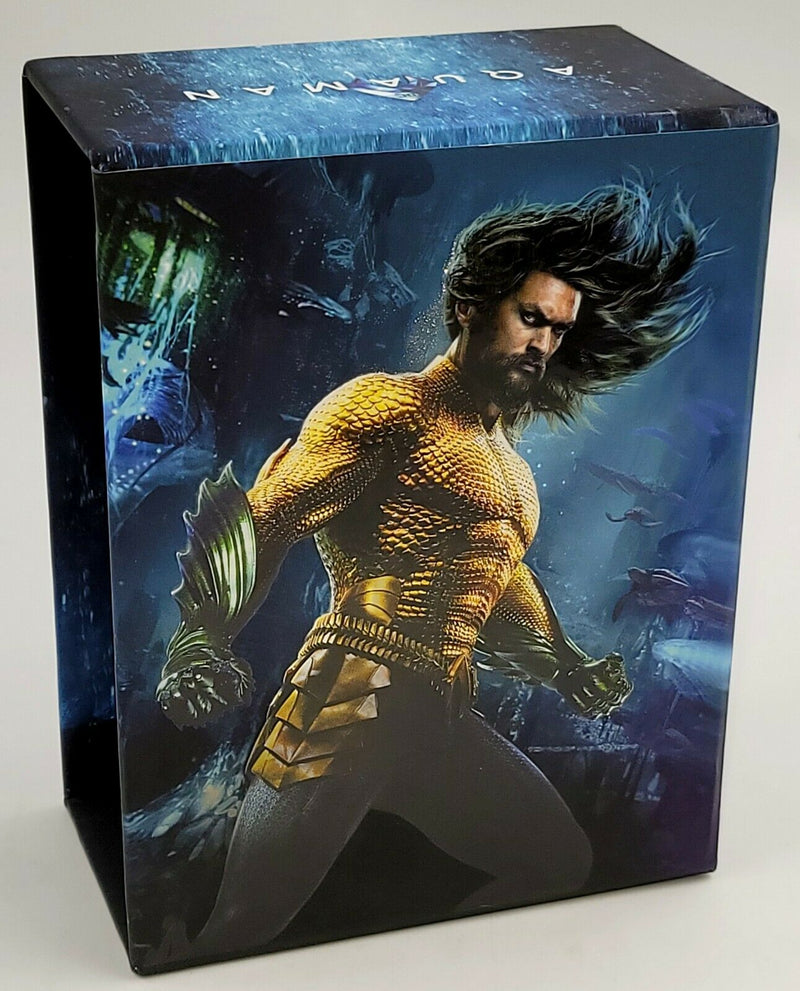 AQUAMAN (EMPTY BOXSET) **NO STEELBOOK / NO BLU-RAY DISCS** [FILMARENA]