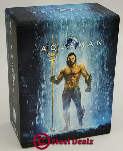 AQUAMAN (EMPTY BOXSET) **NO STEELBOOK / NO BLU-RAY DISCS** [FILMARENA]