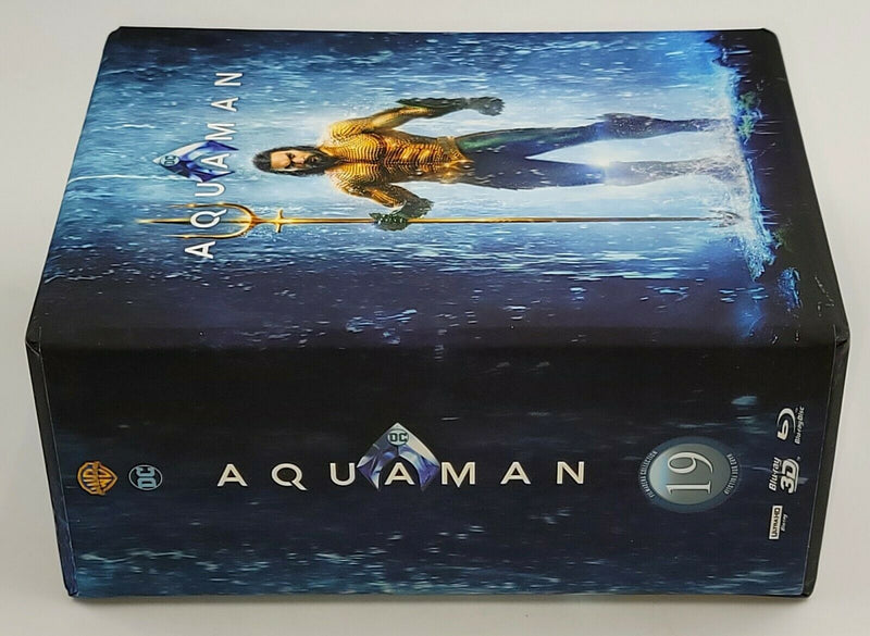 AQUAMAN (EMPTY BOXSET) **NO STEELBOOK / NO BLU-RAY DISCS** [FILMARENA]