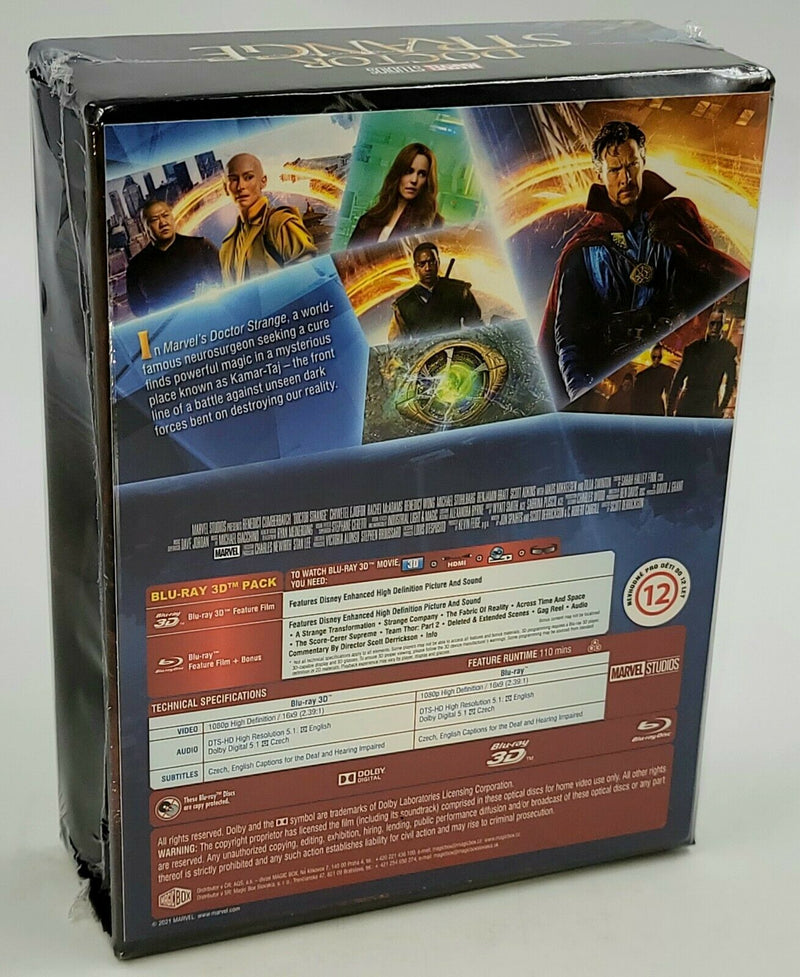 DOCTOR STRANGE (EMPTY BOXSET) **NO STEELBOOK / NO BLU-RAY DISCS** [FILMARENA]