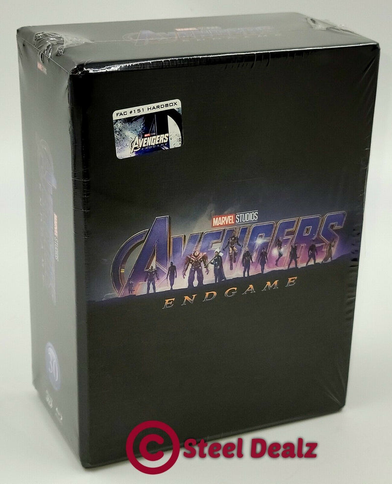 AVENGERS ENDGAME (EMPTY BOXSET) **NO STEELBOOK / NO BLU-RAY DISCS** [FILMARENA]