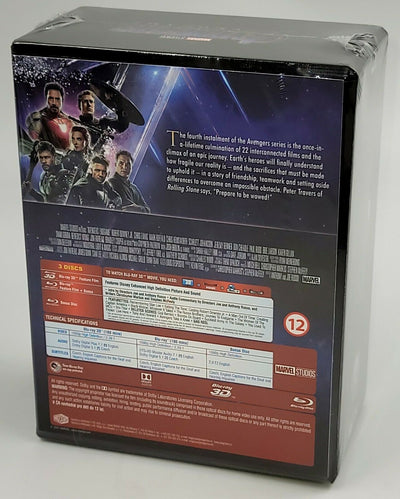 AVENGERS ENDGAME (EMPTY BOXSET) **NO STEELBOOK / NO BLU-RAY DISCS** [FILMARENA]