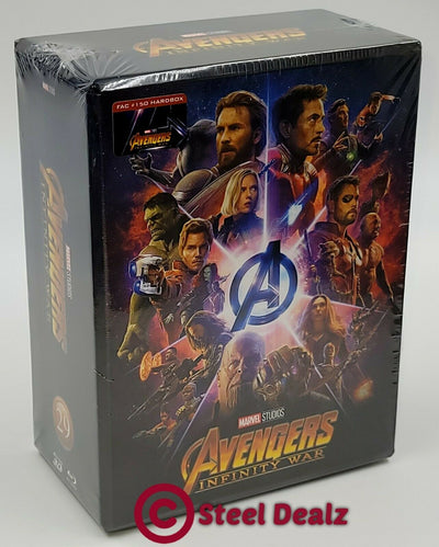 AVENGERS INFINITY WAR (EMPTY BOXSET) **NO STEELBOOK / NO BLU-RAY DISCS** [FILMARENA]