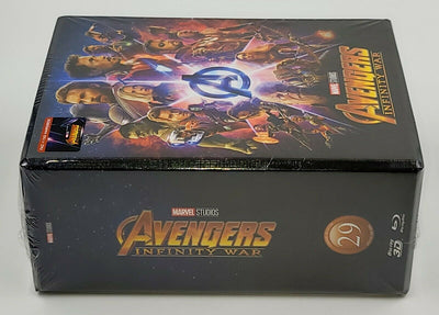 AVENGERS INFINITY WAR (EMPTY BOXSET) **NO STEELBOOK / NO BLU-RAY DISCS** [FILMARENA]