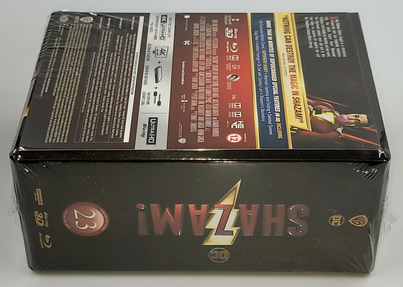 SHAZAM! (EMPTY BOXSET) **NO STEELBOOK / NO BLU-RAY DISCS** [FILMARENA]