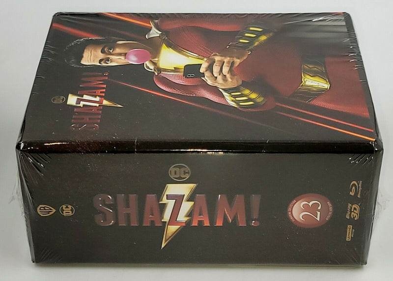 SHAZAM! (EMPTY BOXSET) **NO STEELBOOK / NO BLU-RAY DISCS** [FILMARENA]