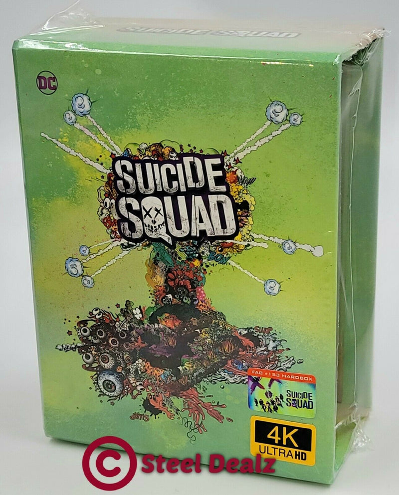 SUICIDE SQUAD (EMPTY BOXSET) **NO STEELBOOK / NO BLU-RAY DISCS** [FILMARENA]