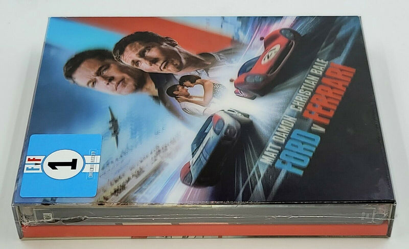 FORD V FERRARI 4K UHD Blu-ray STEELBOOK [HDZETA] LENTICULAR