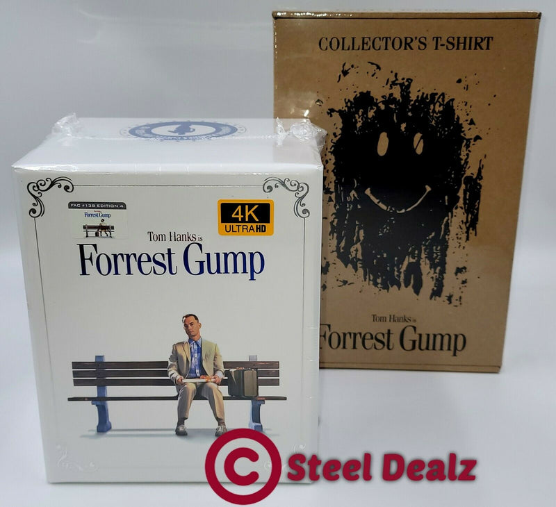 FORREST GUMP [4K + 2D + DVD] Blu-ray STEELBOOK BOXSET [FILMARENA]