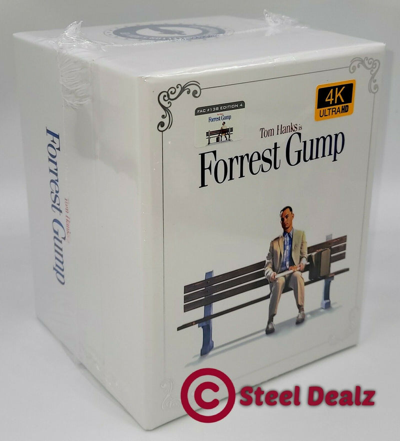 FORREST GUMP [4K + 2D + DVD] Blu-ray STEELBOOK BOXSET [FILMARENA]