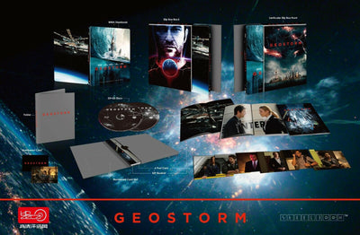 GEOSTORM [2D + 3D] Blu-ray STEELBOOK [HDZETA] LENTICULAR B <LOW #008/300>