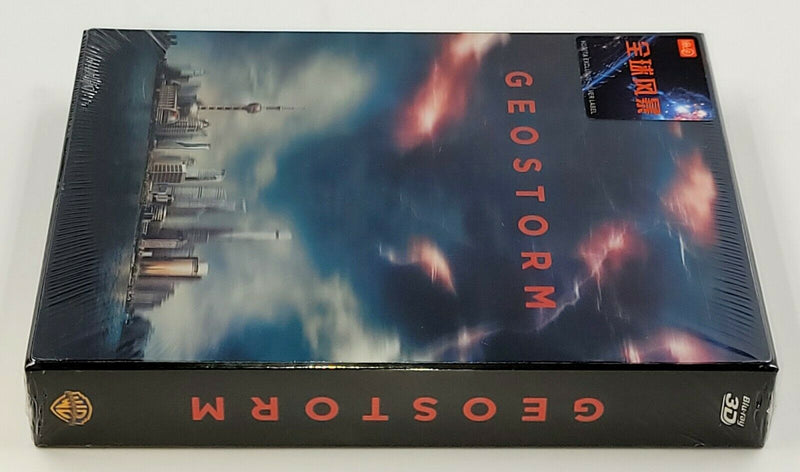 GEOSTORM [2D + 3D] Blu-ray STEELBOOK [HDZETA] LENTICULAR B <LOW 