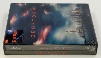 GEOSTORM [2D + 3D] Blu-ray STEELBOOK [HDZETA] LENTICULAR B <LOW #008/300>